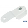 SOPORTE BARRA ARMARIO BLANCO VENTA UNITARIA