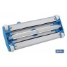 LIMPIAFONDOS/BARREDERA DE ALUMINIO PISCINAS 360 X 150 MM