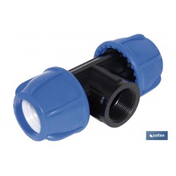 TE 90° ROSCA HEMBRA PP PN16...