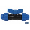 VÁLVULA DE BOLA PP PN16 32 X 32  VENTA UNITARIA
