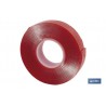 CINTA DOBLE CARA EXTRAFUERTE BRICOFAN 19 MM X 10 M