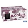 PACK 6 VASOS DE AGUA VIDRIO 30,5 CL COLOR PURPURA MODELO JADE