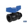 VÁLVULA DE BOLA ROSCA M-H PP PN16 2 1/2 X 2 1/2