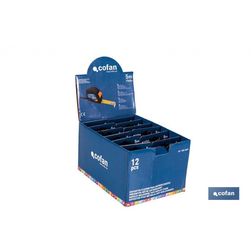EXPOSITOR FLEXÓMETRO ANTIDESLIZANTE 16 MM X 3 M 12 UDS.