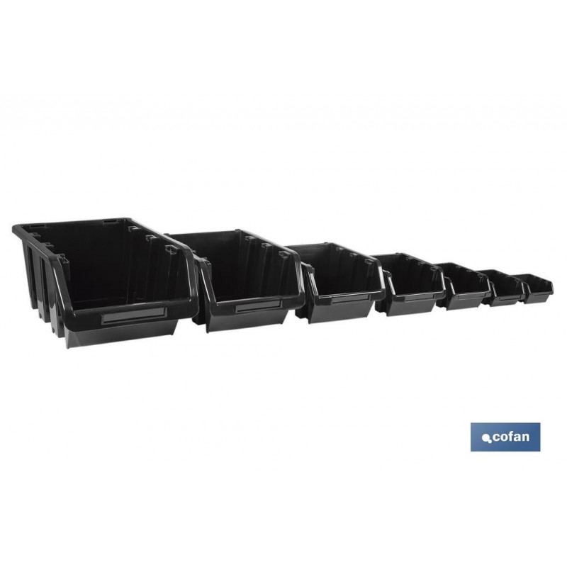 GAVETA NEGRA 155 X 100 X 70 MM