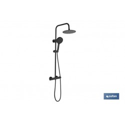 COLUMNA DE DUCHA NEGRA CON...