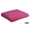 JUEGO DE 3  TOALLAS FUCSIA 580 G/M2  GAMA PRIMAVERA 30X50  50X100  70X140 CM