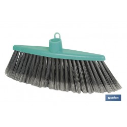 CEPILLO DE BARRER PLUMADO PEQUEÑOS ESPACIOS VERDE AGUA 33 X 8 X 9.5 cm (11) CM)