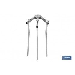 TRÍPODE REGULABLE PARA QUEMADOR ALTURA 70 CM