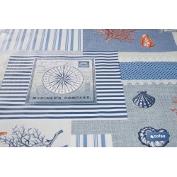ROLLO DE HULE DISEÑO MARINA 1.40 X 25 M