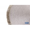 BAJOPLATO REDONDO COLOR CHAMPAGNE MEDIDA 38 CM