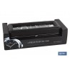 CAJA GUARDA RELOJES 5 UDS PIEL NEGRA