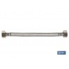 CONEXIÓN FLEXIBLE INOX H3/8- H3/8 20 CM.