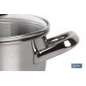 CACEROLA INOX INDUC.5.4L MODELO POLENTA T/ VIDRIO Ø260 MM