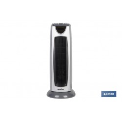 Termo ventilador Eléctrico | Modelo Varsovia | Doble Función de Calor 1000 - 2000 W | Calefactor Cerámico PTC