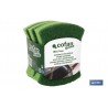 PACK DE 3  ESTROPAJOS VERDES CON ESPONJA  venta unitaria