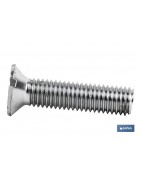 Tornillos Cabeza Avellanada Ranurada Zincado