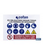 Cartel de obra en glasspack 0,7 mm