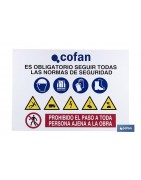 Cartel de obra en glasspack 0,7 mm