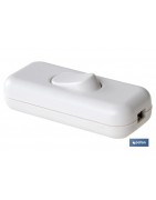 Interruptor aéreo de paso | Incluye tecla basculante | Color Blanco I 4 A 250 V