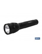 Linterna Aluminio LED 3 Funciones 5,5 x 25cm