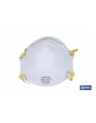 Mascarilla FFP1D | No Reutilizable | Eficiencia de Filtración superior al 90% | Pack de 20 o 3 Unidades