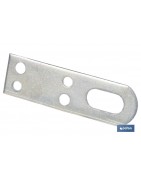 Colgador para Sujetar Objetos | Medidas: 15 x 50 mm | Acero Zincado
