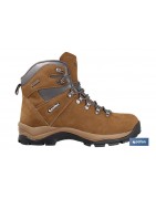 Bota de Montaña Marrón | Tallas de la 37 a la 47 | Bota de Piel Nobuck para Trekking